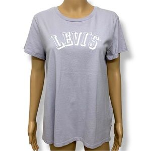 Levi's Women's Gray Short Sleeve Tee